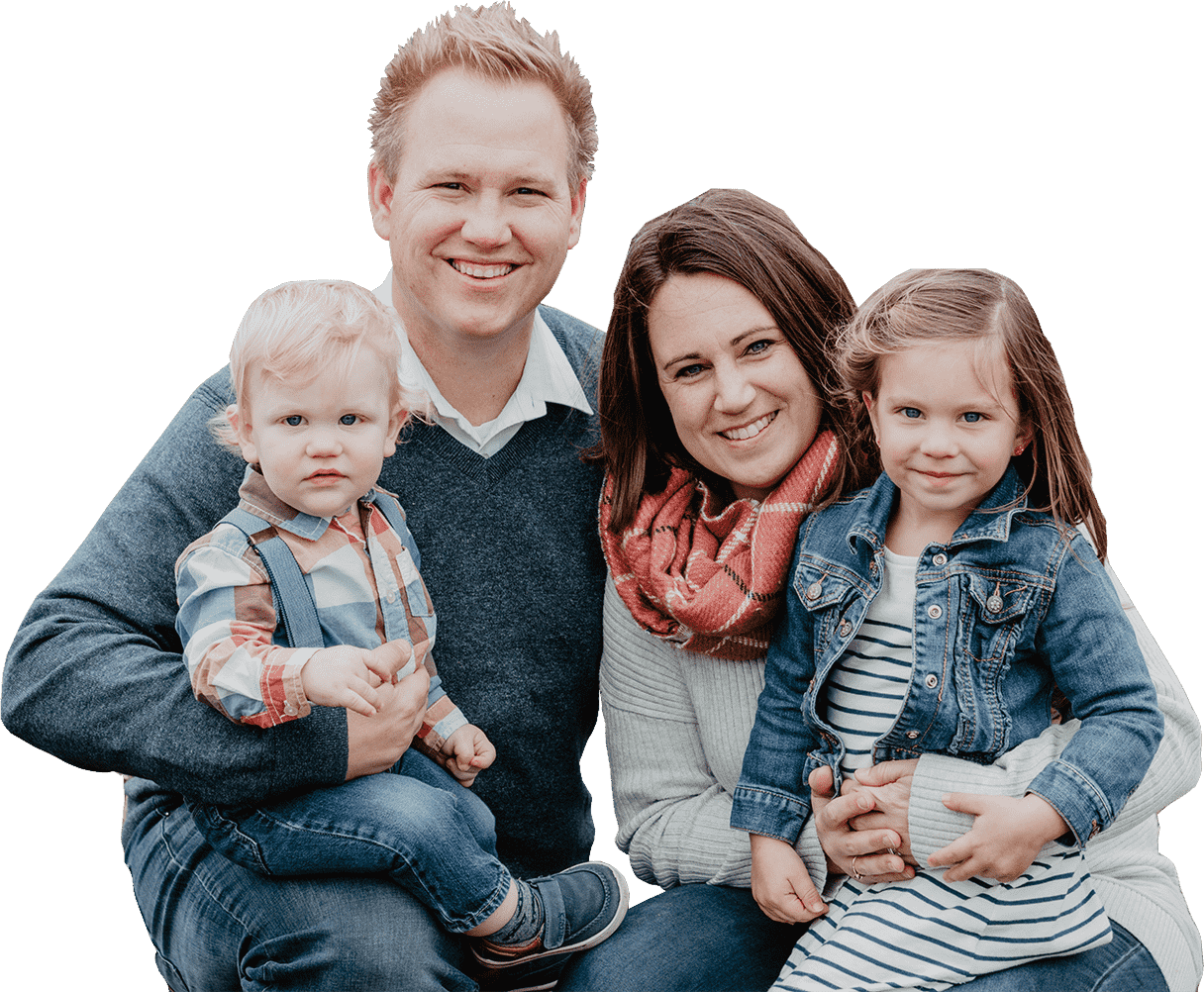 Photo of Jonathan & Amy Reinink with their children